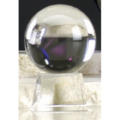 2 3/8" Optical Crystal Gazing Ball Award w/Base