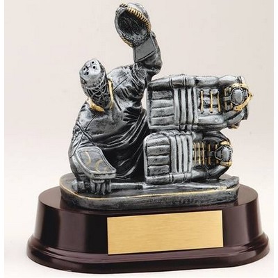 Male Ice Hockey Goalie Figure Award - 5 1/2"