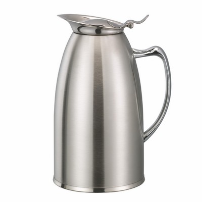 0.6 Liter Satin Foam-Lined Stainless Server