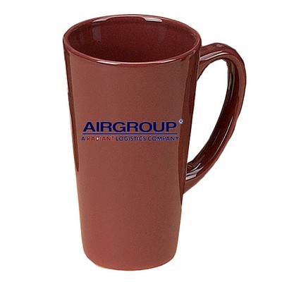 16 Oz. Burgundy Funnel Mug