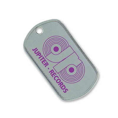 Pad Printed Dog Tag