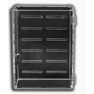 Locking Case For Slatwall Shelves (24"x13 3/4"x6 3/4")