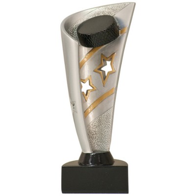 Hockey Banner Resin Award - 8.5" Tall