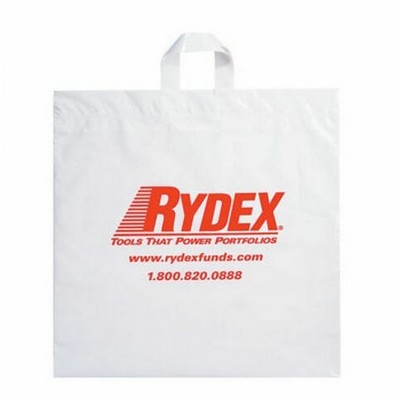 Post Printed Short Run Bag w/Soft Loop Handle (18"x18"x4")