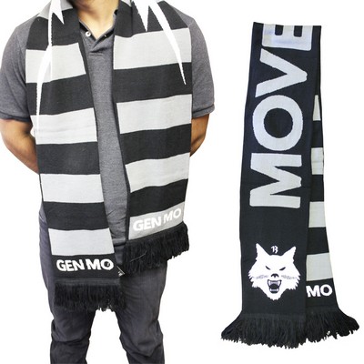 Knitted Stadium Scarf - High Definition (53"x6.5")