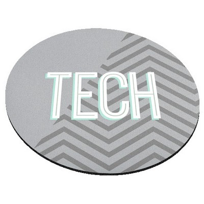 9" Diameter Standard Neoprene Round Mouse Pad - 4 Color Process