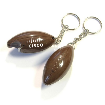 Football Bottle Opener w/Keychain