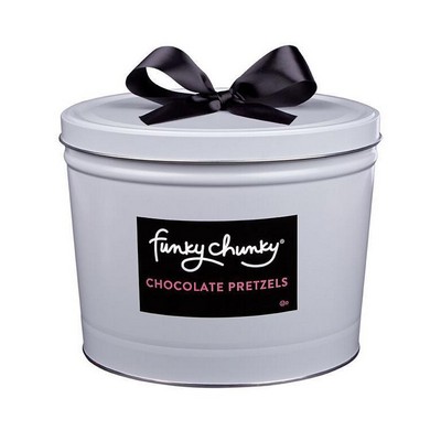 Funky Chunky Chocolate Pretzel Deluxe Gift Tin