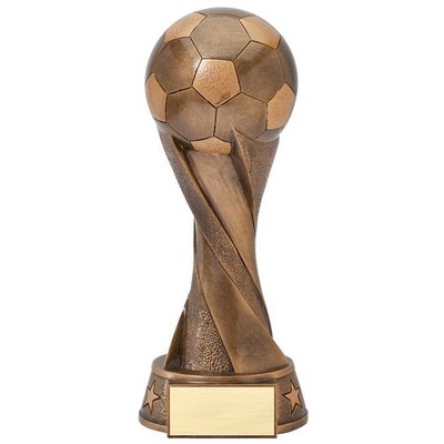 Soccer/Spiral Pedestal Resin - 7-1/4"