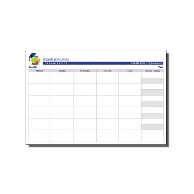 Full-Color Notepads - 100 Sheets (18" x 12")