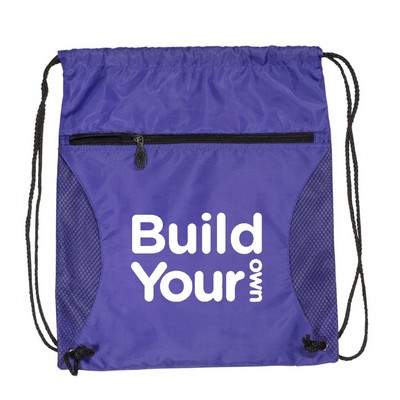 Mesh Drawstring Backpack