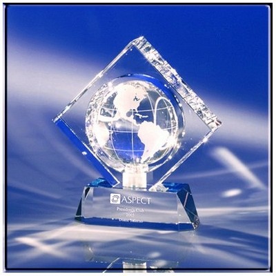 World in a Diamond Crystal Globe Award