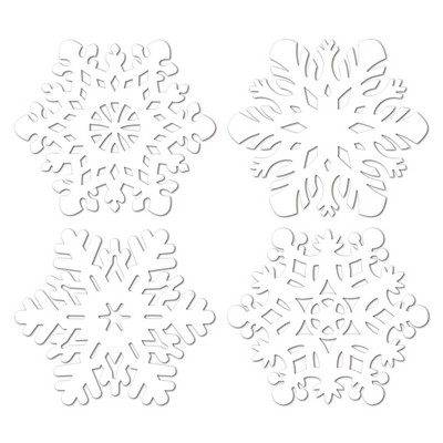 Die Cut Snowflake Cutout