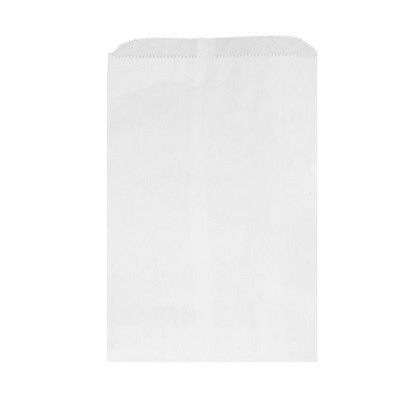 White Kraft Paper Merchandise Bag (7½"x10½")