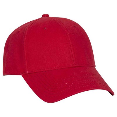 OTTO FLEX Brushed Stretchable Cotton Twill 6 Panel Low Profile Baseball Cap