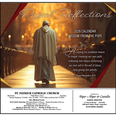 2026 Papal Reflections Calendar