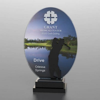 Golf Course Silhouette Award