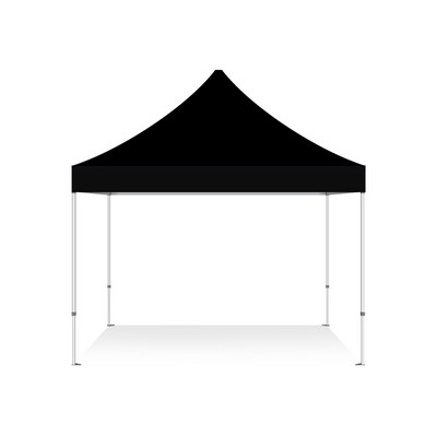 Black Canopy Tent (Topper and Frame) - (10ft x 10ft)