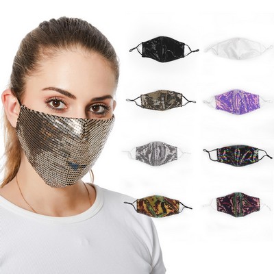 Washable Bling Face Mask