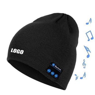 Music Knit Beanie Hat