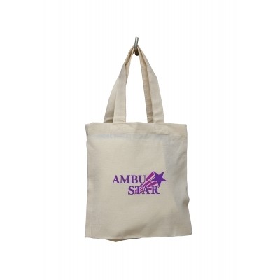 Small Cotton Tote Bag - Full Color Transfer (8"x8"x1")