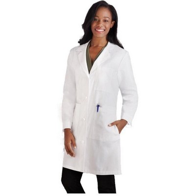 38" Meta® Women's Knot Button iPad™ Lab Coat