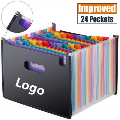 Expanding File Folder 24 Pockets