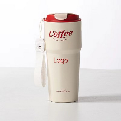 21oz Insulated Coffee Mug Stainless Steel Vacuum Insulated Tumbler to Go for Hot and Ice Coffee