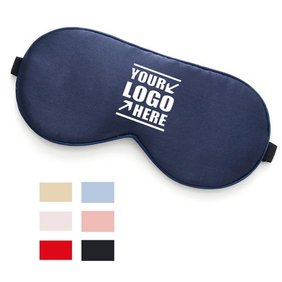 100% Silk Sleep Eye Mask with Adjustable Strap