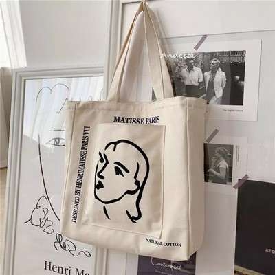 Pocket Canvas Tote