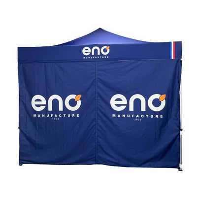 Pop-up Tent Full Wall - With Door - 15 ft 1-sided Printing