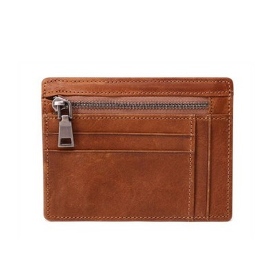 RFID Leather Card Holder