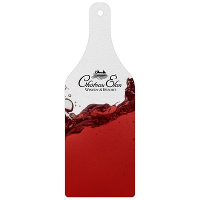 Tempered Glass Wine Shaped Cutting Board 12 1/2" x 4"