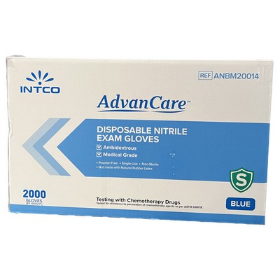 AdvanCare Nitrile Exam Gloves (Case Pricing)