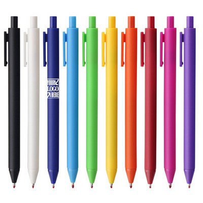 0.5mm Macaron Retractable Black Ink Gel Pens