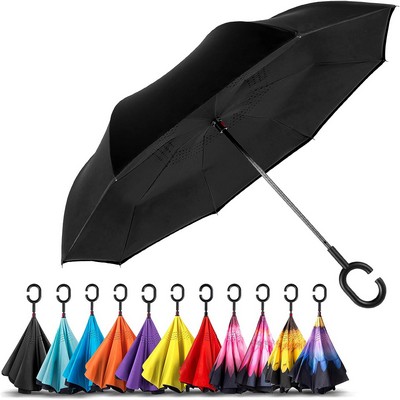 C-Shaped Non-Rust Handle Umbrella