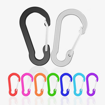 Gourd Shaped Steel Wire Buckle Aluminum Alloy #5 Mountaineering Buckle Aluminium Alloy Carabiner