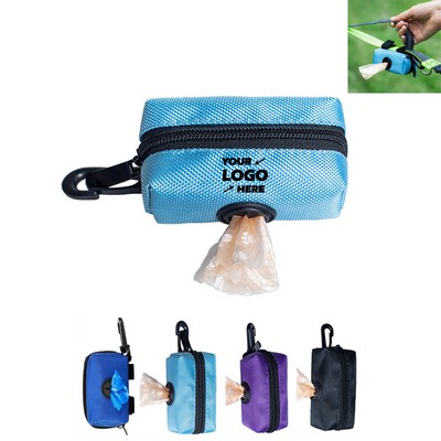 Pet Waste Bag Dispenser Zippered Pouch