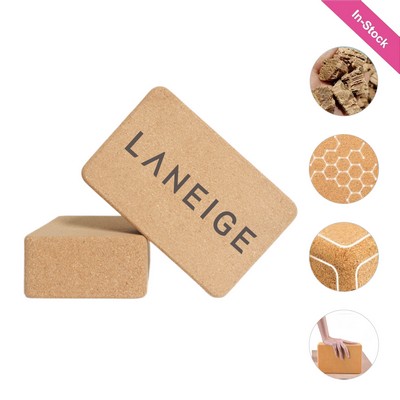 Natural Cork Yoga Block