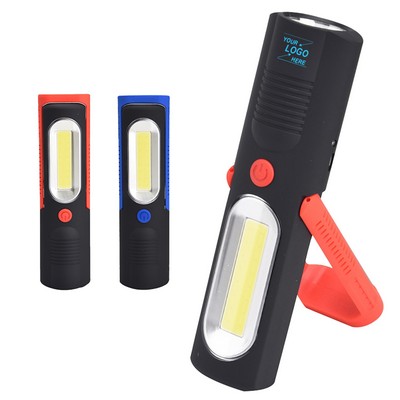 Magnetic USB Rechargeable LED Work Light with Stand