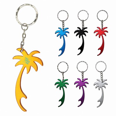 Palm Tree Keyring Bottle Opener