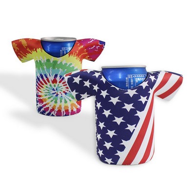 T-shirt Shaped Neoprene Can Bootle Coolers