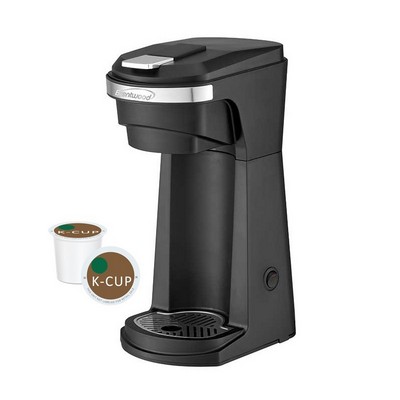 Brentwood K-Cup Single Serve Coffee Maker with Reusable Filter Basket