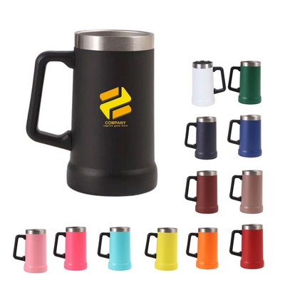 24oz Double Wall Stainless Steel Coffee Mug