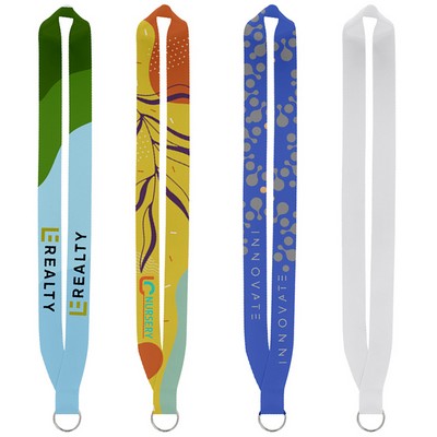 Sponsorship 1" Dual-Sided Sublimated Lanyard