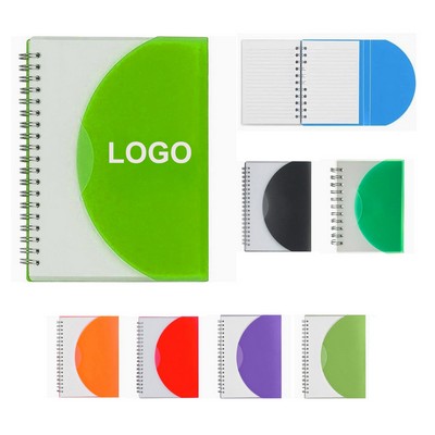 Prime Line Medium Spiral Curve Notebook