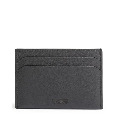 Tumi™ Black Nassau Money Clip Card Case