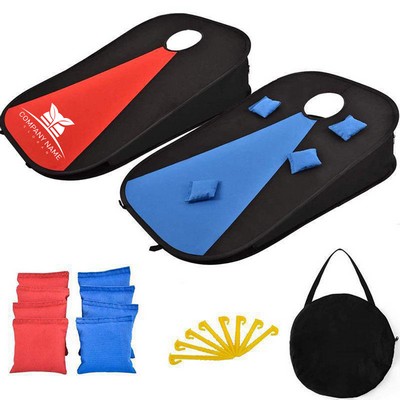 Foldable Cornhole Game Toss Set