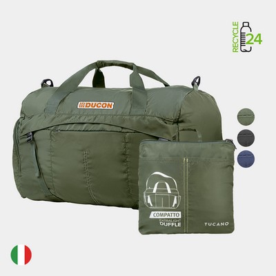 TUCANO® - Italy COMPATTO ECO Recycled Exclusive Foldable Duffle Bag