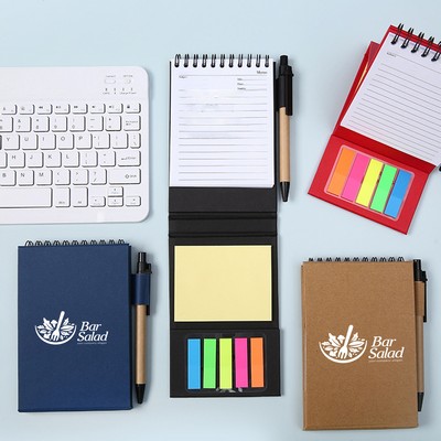 Standable Note Pad w/Sticky Note